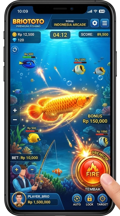 Proses pengunduhan cepat di aplikasi briototo.